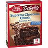 18-Oz Betty Crocker Delights Brownie Mix (Supreme Chocolate Chunk) $2.07 w/S&amp;amp;S + Free Shipping w/ Prime or on $35+