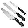 3-Piece Tramontina Pro Series Forged Precision Knife Set (Black/Steel) $44.98 + Free Shipping