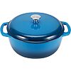 7.3-Qt Amazon Basics Enameled Cast Iron Round Dutch Oven w/ Lid &amp;amp; Dual Handles $35.17 &amp;amp; More
