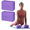 2-Pack Gaiam Latex-Free Eva Foam Yoga Blocks (Beveled Edges, Deep Purple) $4.39 + Free Shipping w/ Prime or on $35+