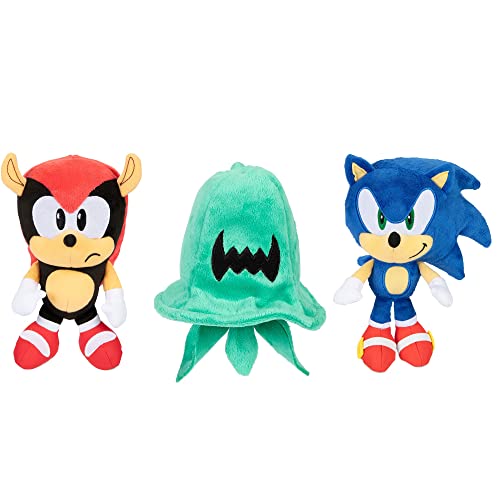 3-Pack 9" Sonic the Hedgehog Plush (Sonic, Mighty & Jade Wisp) 14.50 + Free Shipping w/ Prime or on orders $25+