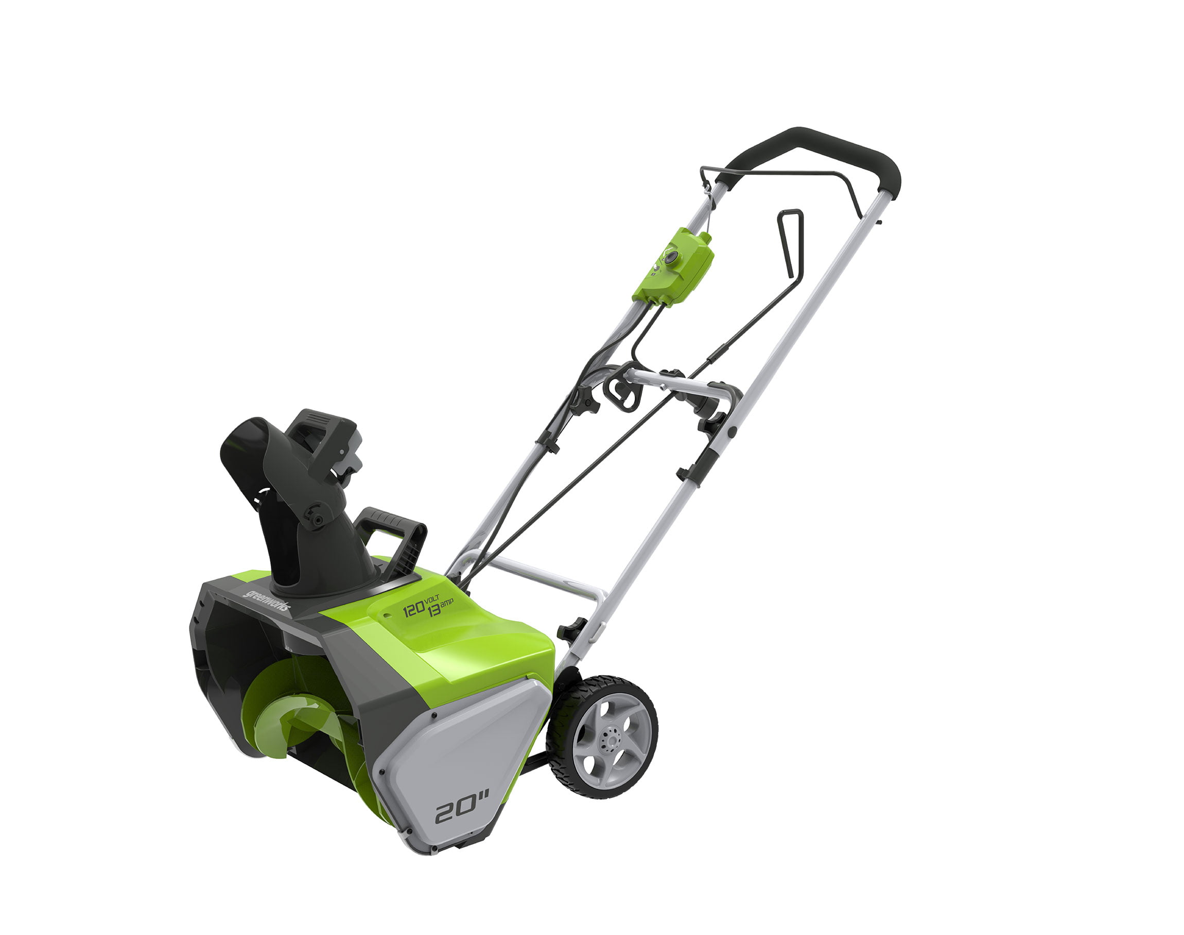 20" Greenworks 13-Amp Corded Electric Snow Thrower $88 + Free Shipping