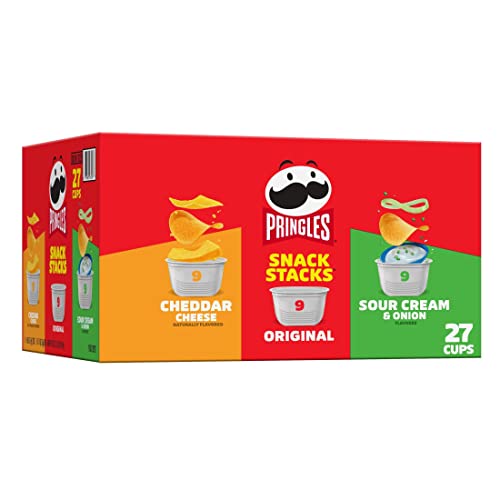 27-Ct Pringles Potato Crisps Snack Stack Variety Pack $9.66 w/ S&S + Free Shipping w/ Prime or $25+