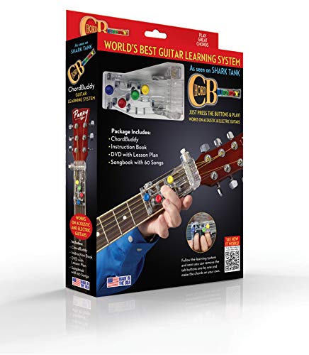 ChordBuddy Guitar Learning System (Color-Coded Songbook, DVD, and ChordBuddy Device) $30 + Free Shipping