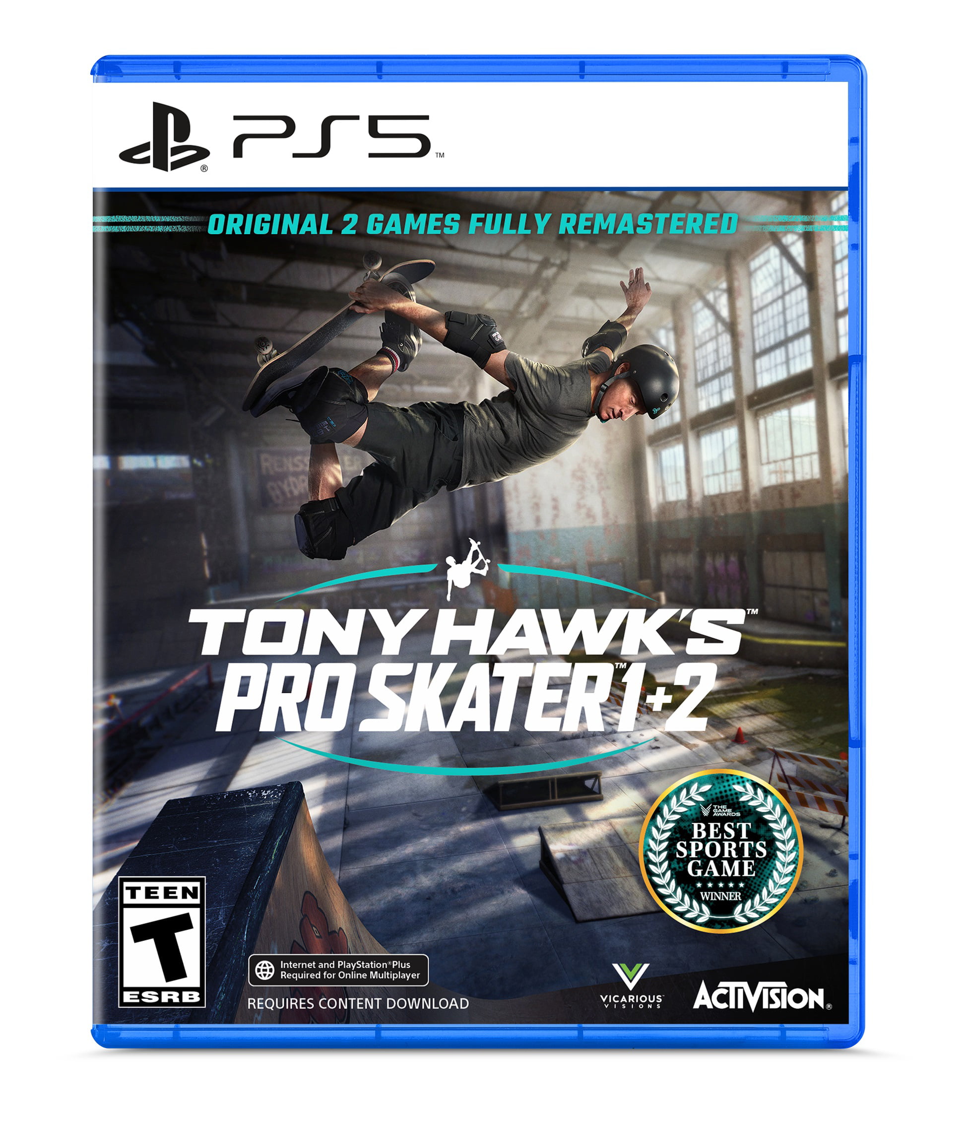 Tony Hawk's Pro Skater 1+2 (PlayStation 5 or Xbox Series X, Physical) $19.93 + Free Shipping w/ Walmart+ or $35+