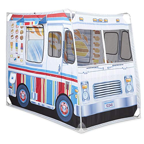 Melissa & Doug Food Truck Fabric Play Tent (BBQ Truck + Ice Cream Truck) $32.49 + Free Shipping