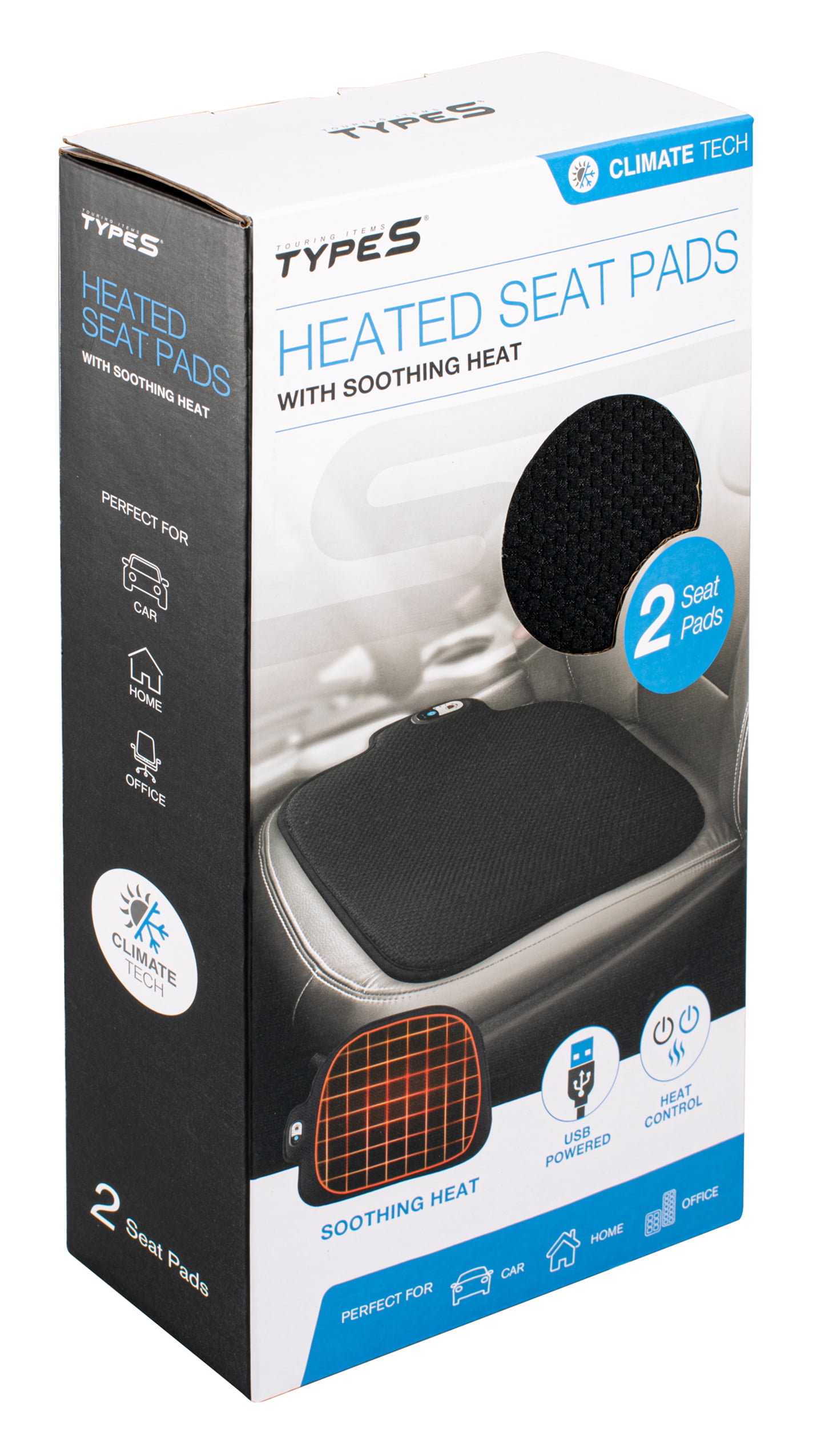 Type S Universal Fit Heated Seat Pad (All Vehicles) $10.28 + Free S&H w/ Walmart+ or $35+
