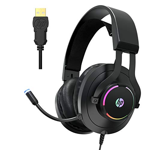 HP 7.1 Virtual Surround Sound USB Gaming Headset with Microphone