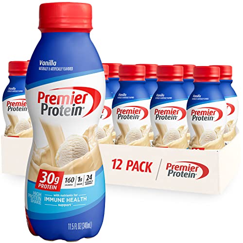12-Count 11.5-Oz Premier Protein Shake (Vanilla) $20 w/ S&S + Free Shipping w/ Prime or on $25+