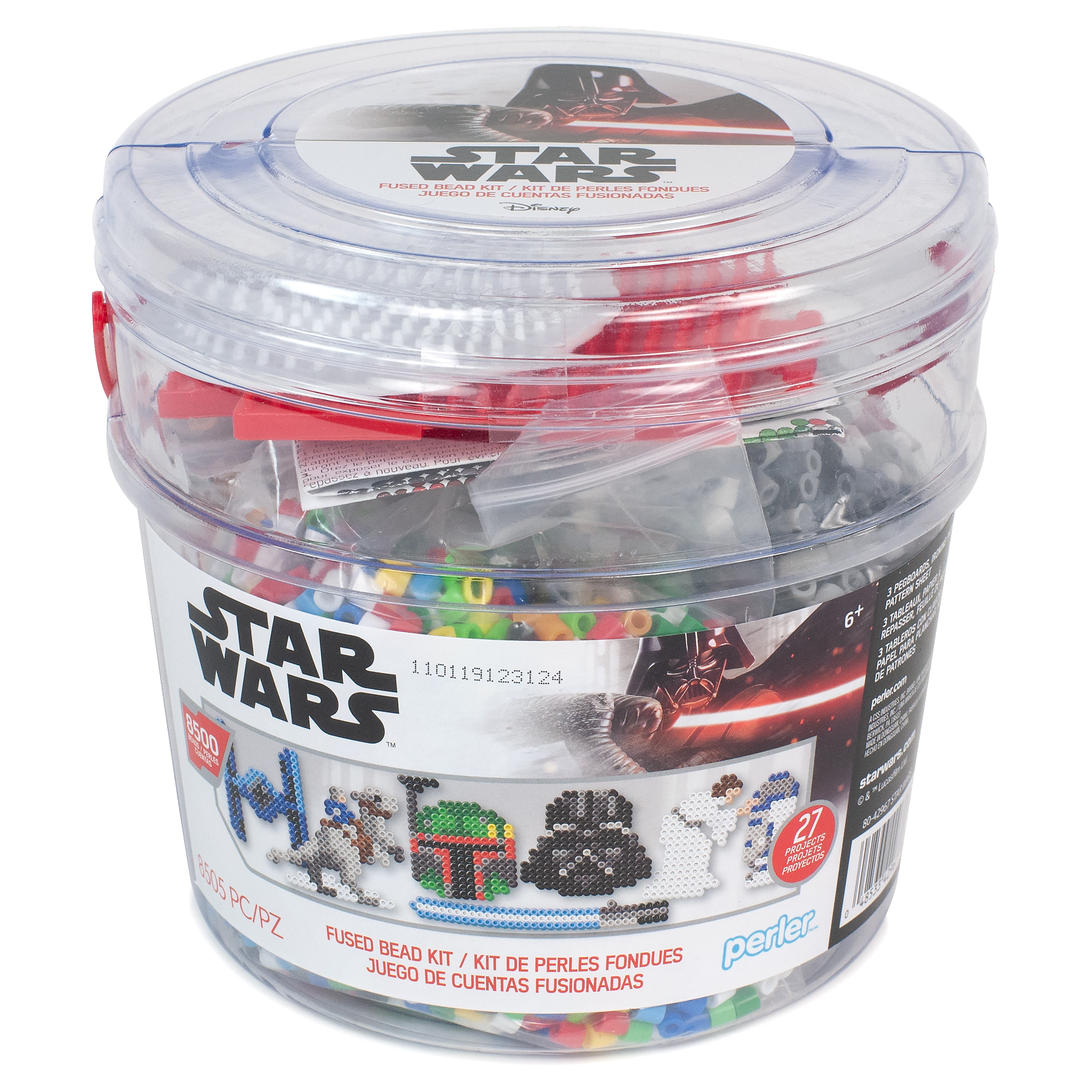 8505-Piece Perler Star Wars Fused Bead Bucket $15 + Free S&H w/ Walmart+ or $35+