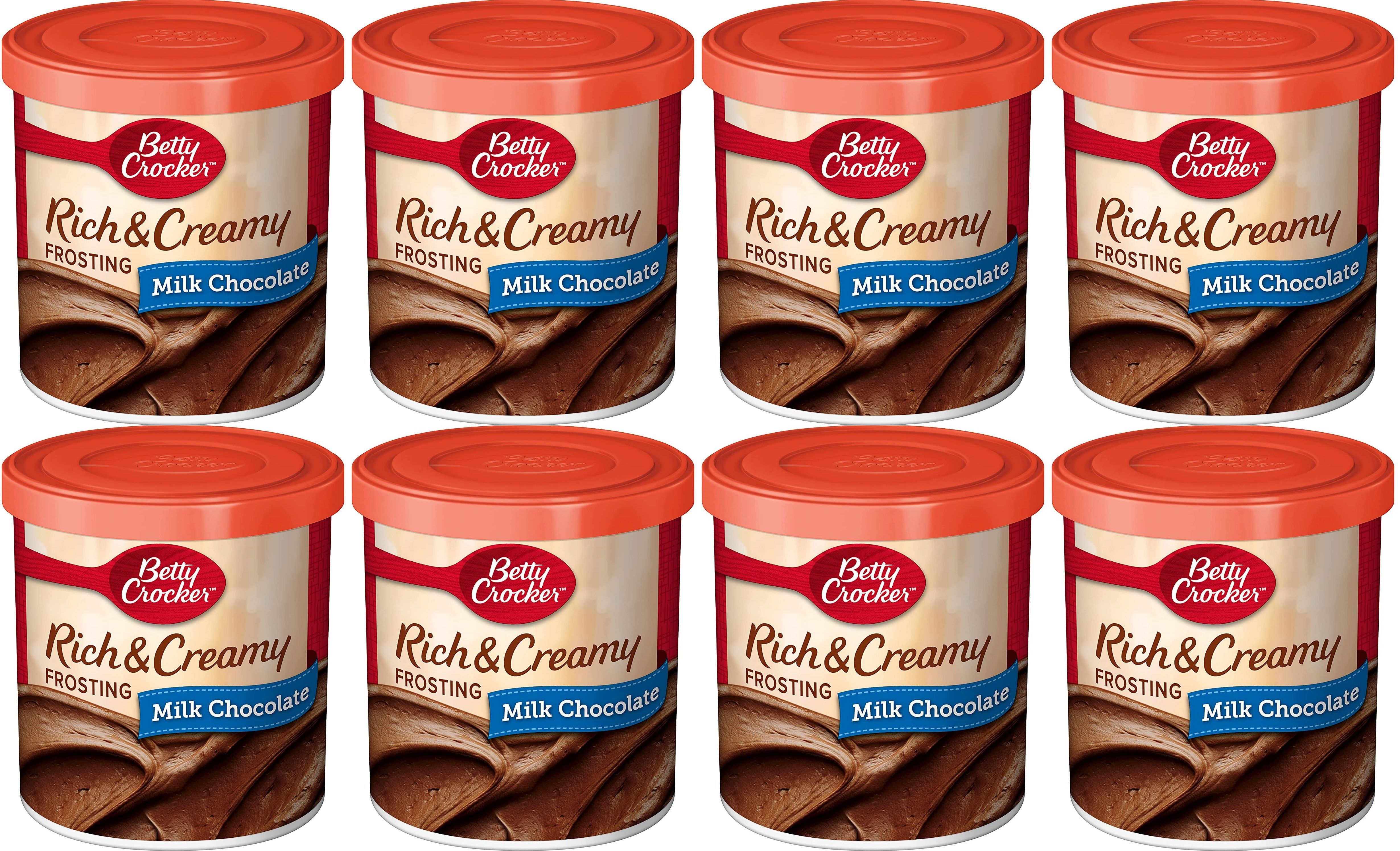 8-Pack 16-Oz Betty Crocker Gluten Free Milk Chocolate Frosting $9 + w/S&S + Free Shipping w/ Prime or on $25+