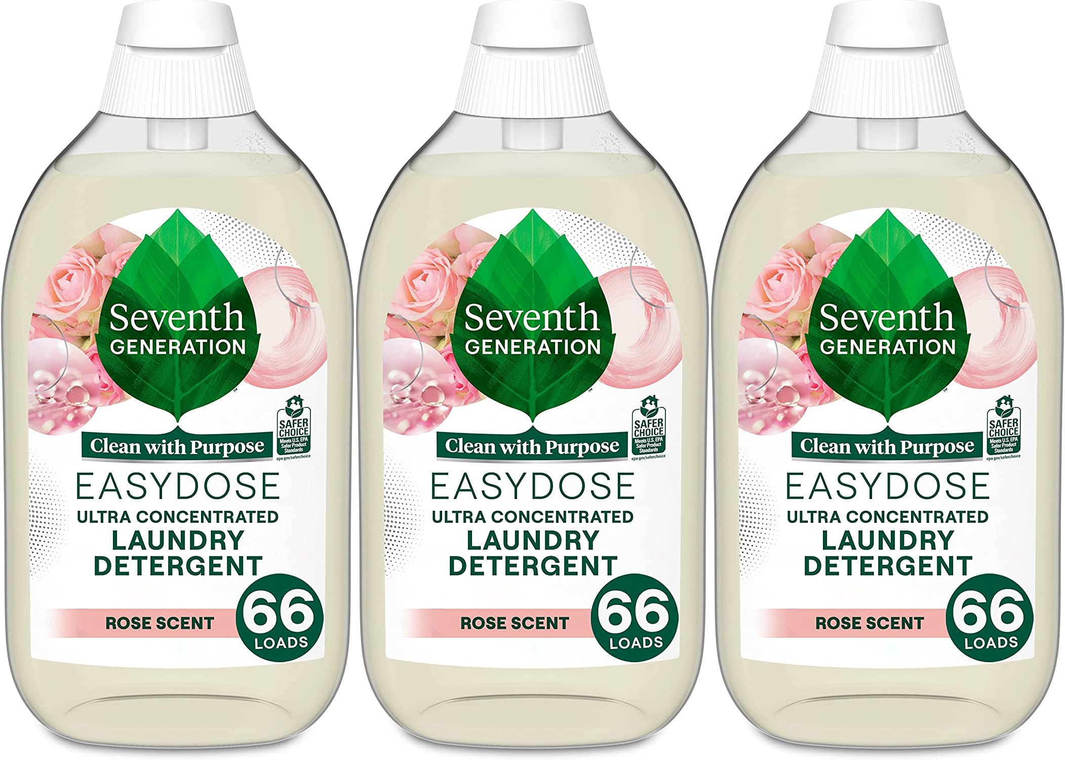 23-Oz Seventh Generation Ultra Concentrated Laundry Detergent (Various Styles/Scents) 3 For $29.87 + Free Shipping