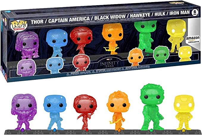 6-Pack 3.75" Funko POP Marvel Infinity Saga Avengers Vinyl Figures with Base (Multicolor) $27.30 + Free Shipping