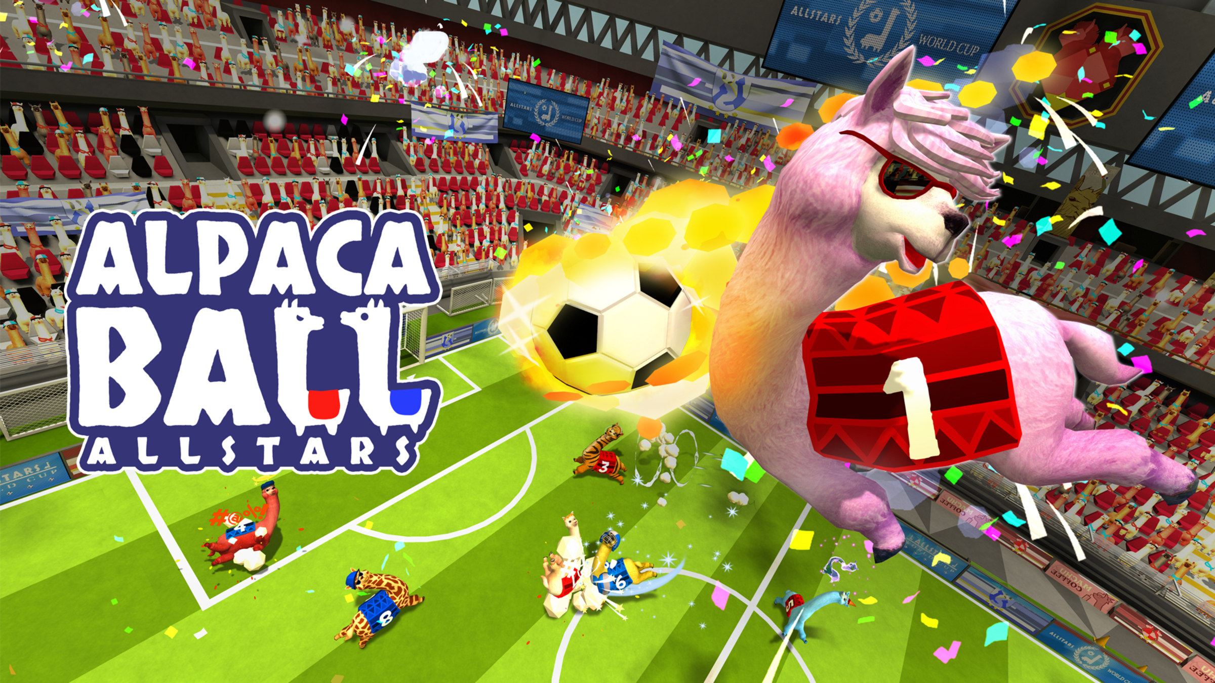 Alpaca Ball: Allstars (Nintendo Switch Digital Download) $5