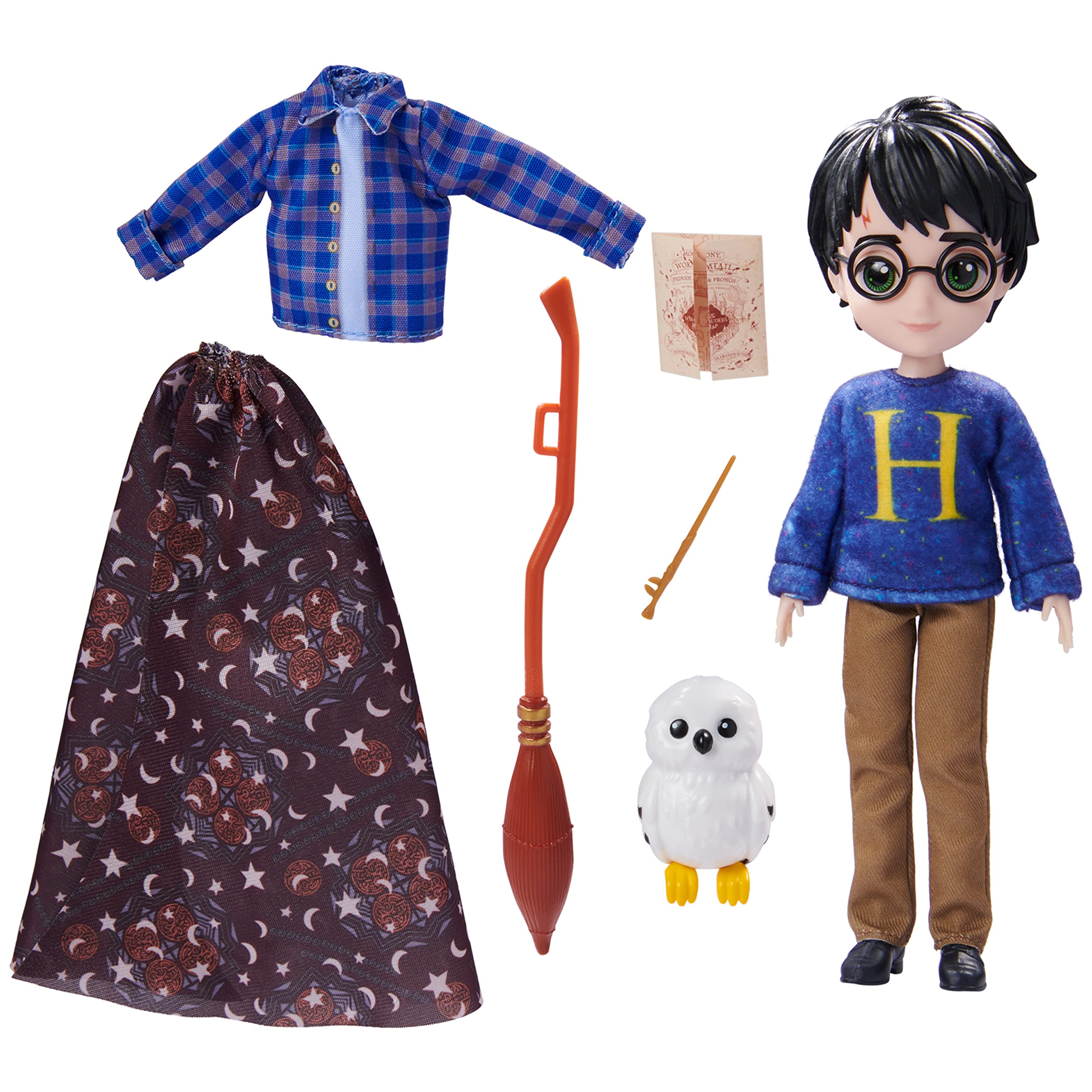 8-inch Harry Potter Doll Gift Set with Invisibility Cloak and 5 Accessories $8 + Free Shipping w/ Prime or on $25+