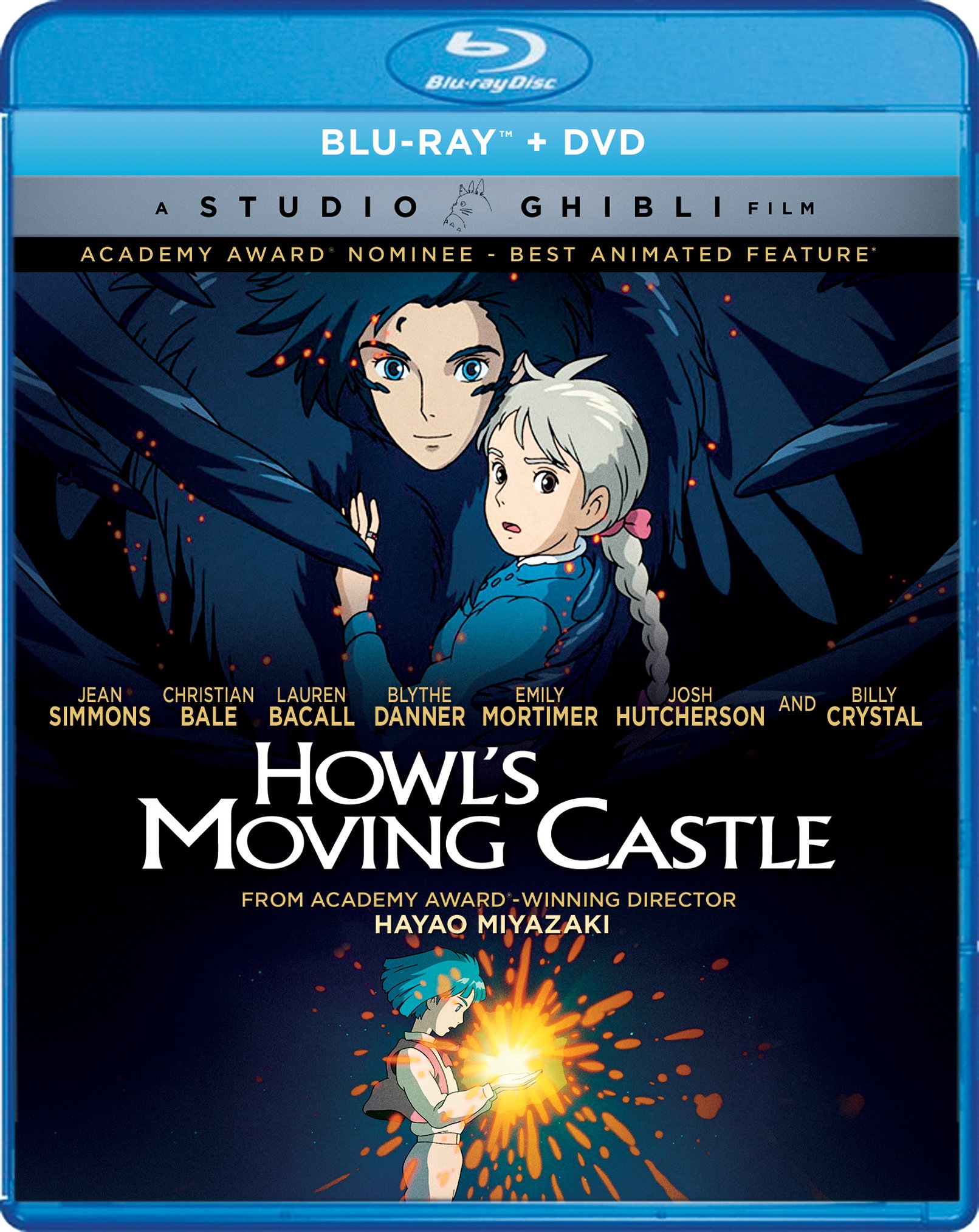 Howl's Moving Castle (Blu ray + DVD) $12.65 + Free Shipping w/ Prime or on $25+