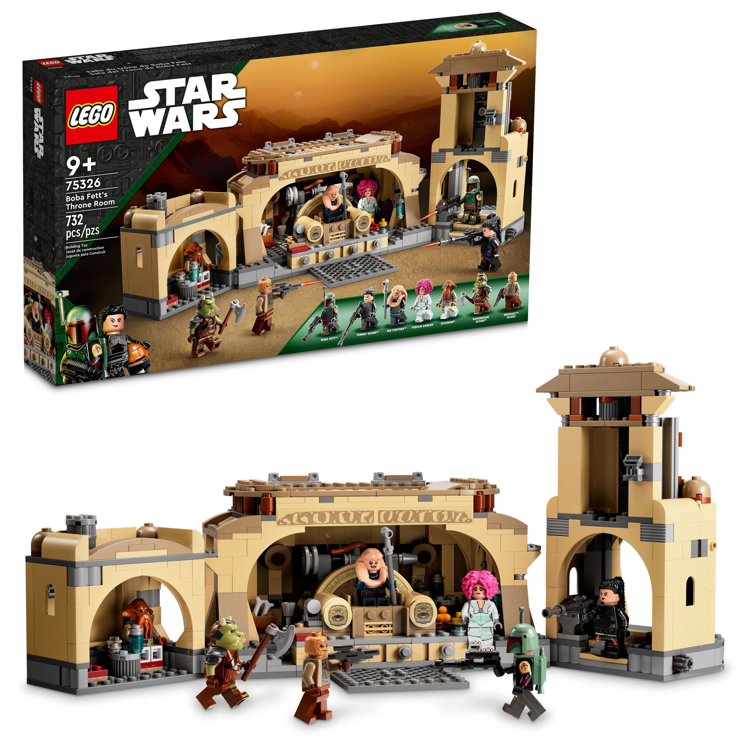 spisekammer Underholde medaljevinder 732-Piece LEGO Star Wars Boba Fett's Throne Room Building Set $70 + Free  Shipping