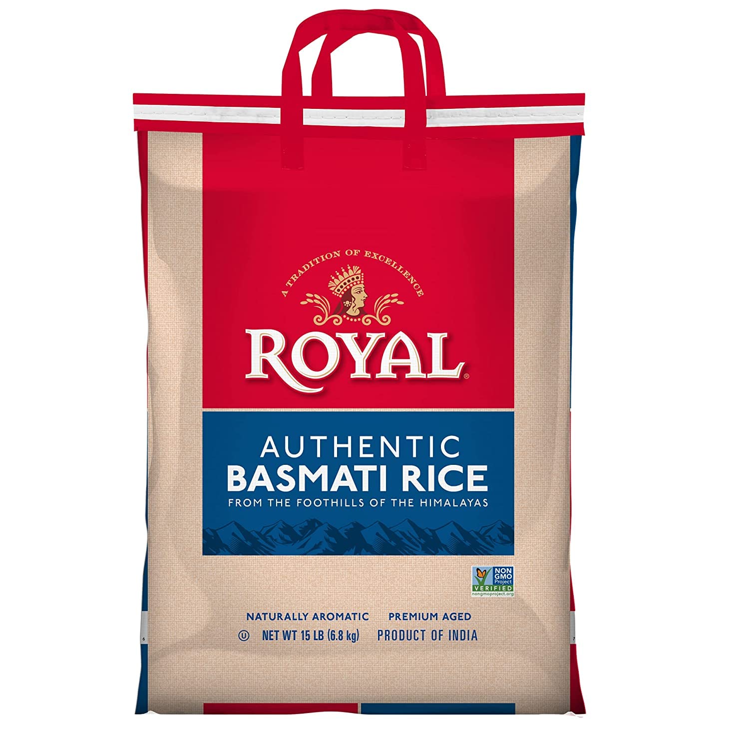 15-Lbs Authentic Royal Basmati Rice (White) $14.76 + Free Shipping w/ Prime or on $25+