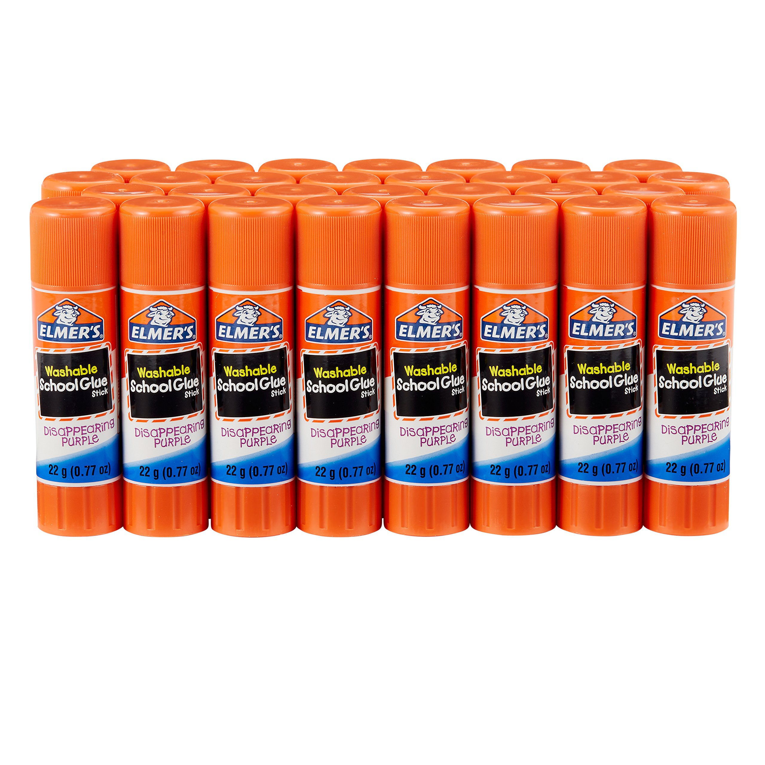 30-Count 22-Gram Elmer's Washable School Glue Sticks (Disappearing Purple) $16.54 + Free Shipping w/ Prime or on Orders $25+