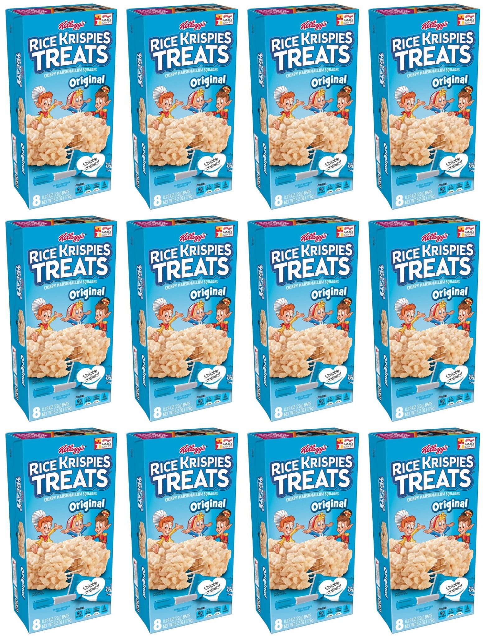 96-Count 0.78-Ounce Original Rice Krispies Treats (Crispy Marshmallow) $14.25 + Free Shipping w/ Prime or on orders $35+