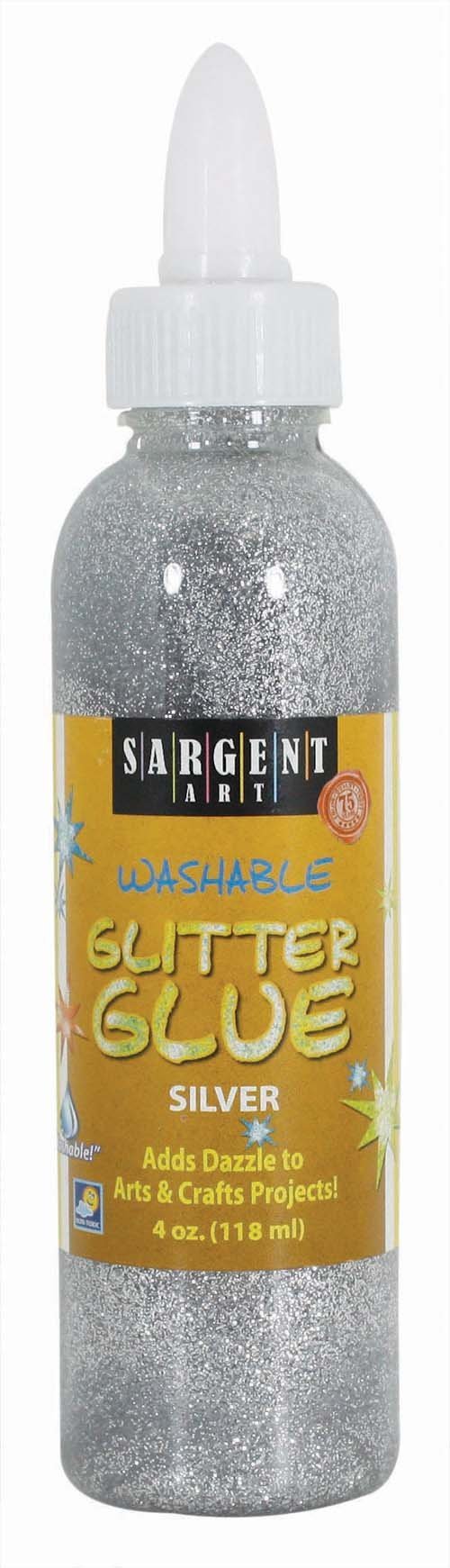4-Ounce Sargent Art Glitter Glue (Silver) $2.19 + Free Shipping w/ Prime or on Orders $35+