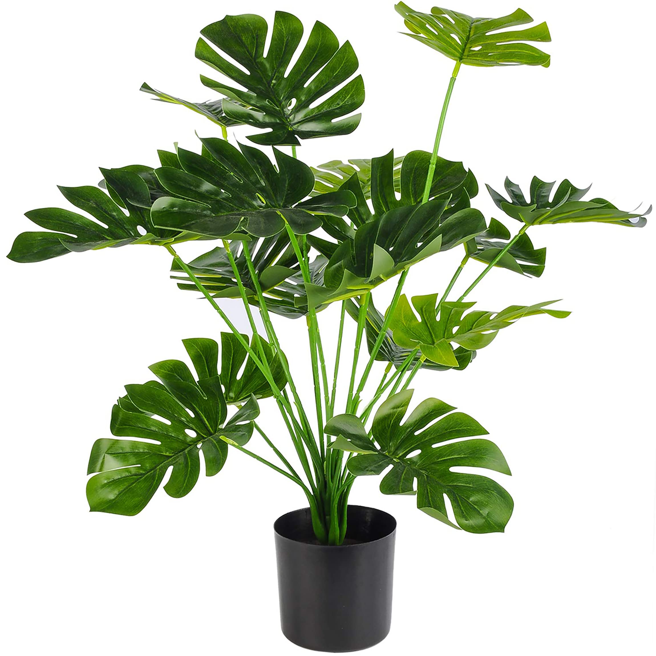 28" Toopify Indoor Floor Artificial Monstera Plant $19.99 + Free Shipping w/ Prime or on $35+
