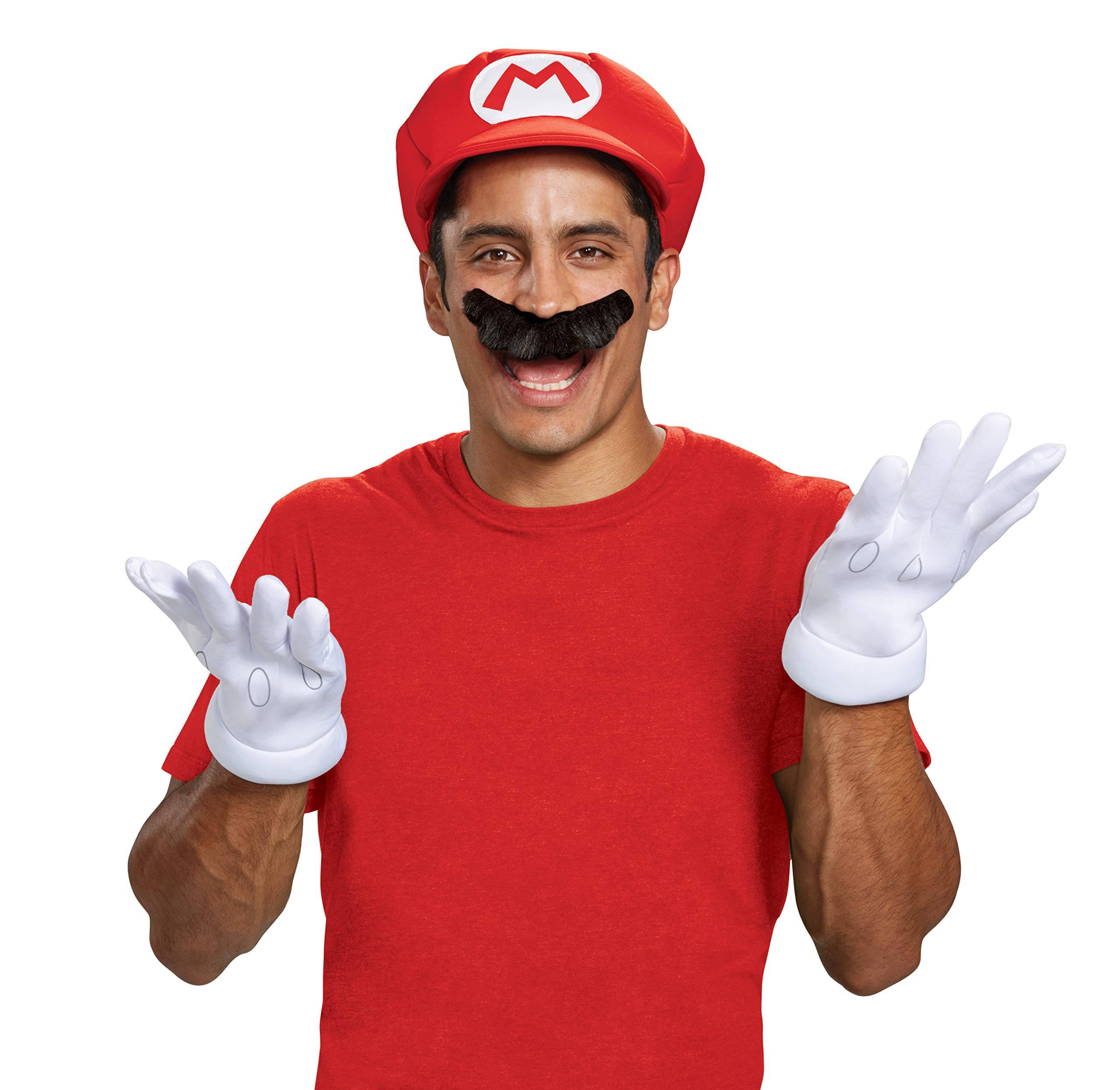 Nintendo Super Mario Bros. Adult Mario Costume Accessory Kit (Hat, Gloves, Moustache) $10.50 + Free Shipping w/Red Card or on $35+
