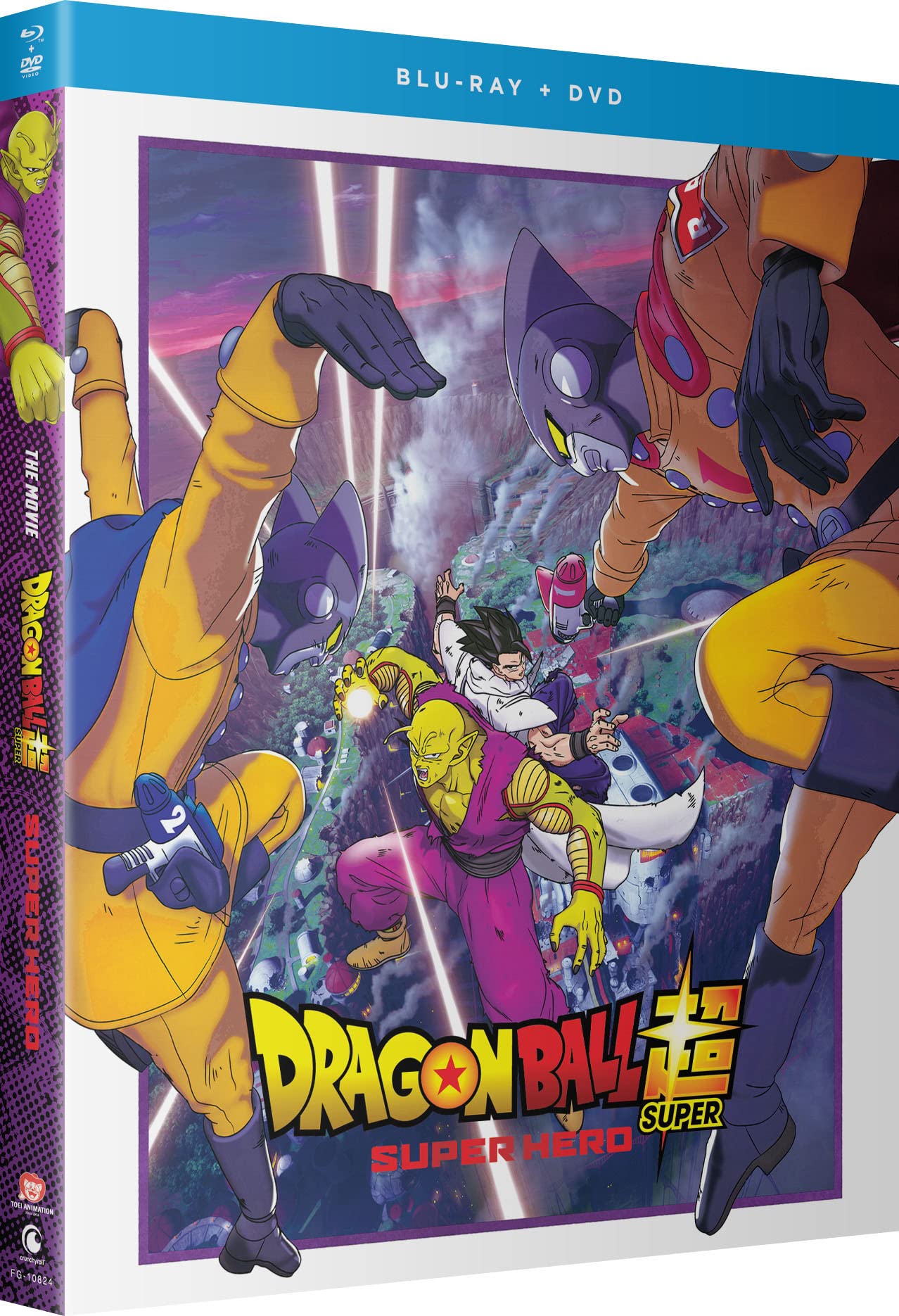 Dragon Ball Super (Super Hero): Blu-ray + DVD $14 or Exclusive Steelbook 4K UHD + Blu-ray $26.96 + Free Shipping w/ Prime or on Orders $35+