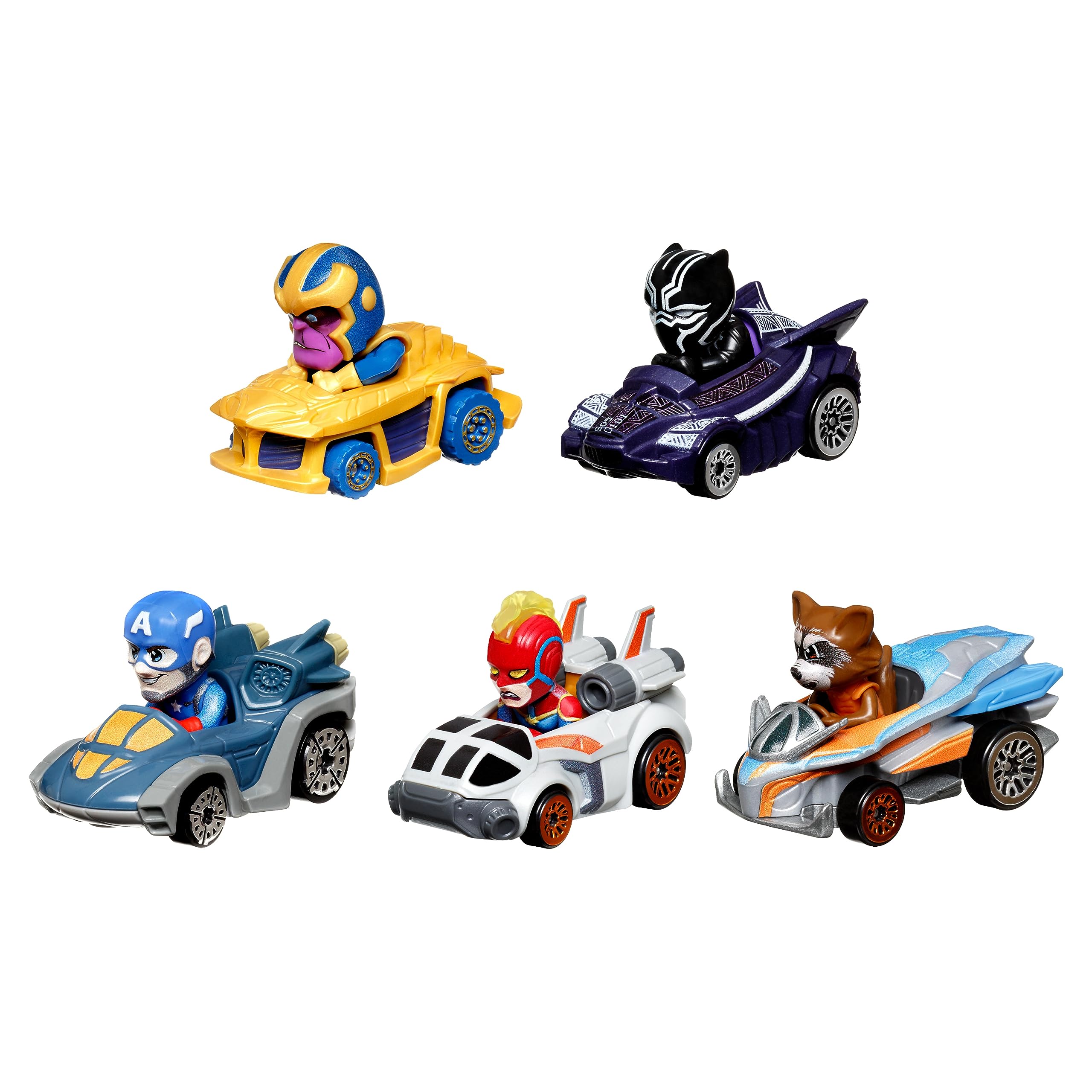 5-Pack Hot Wheels RacerVerse Die-Cast Marvel Toy Cars $14.68 + Free Shipping w/ Prime or on $35+