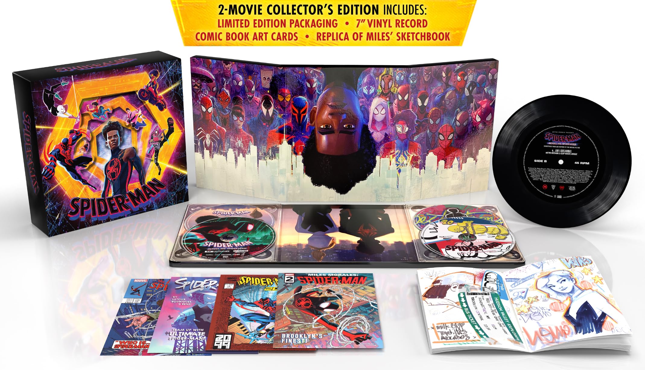 2-Movie Spider-Verse Collector's Edition (4K Ultra HD + Blu-Ray + Digital Copy) $70 + Free Shipping