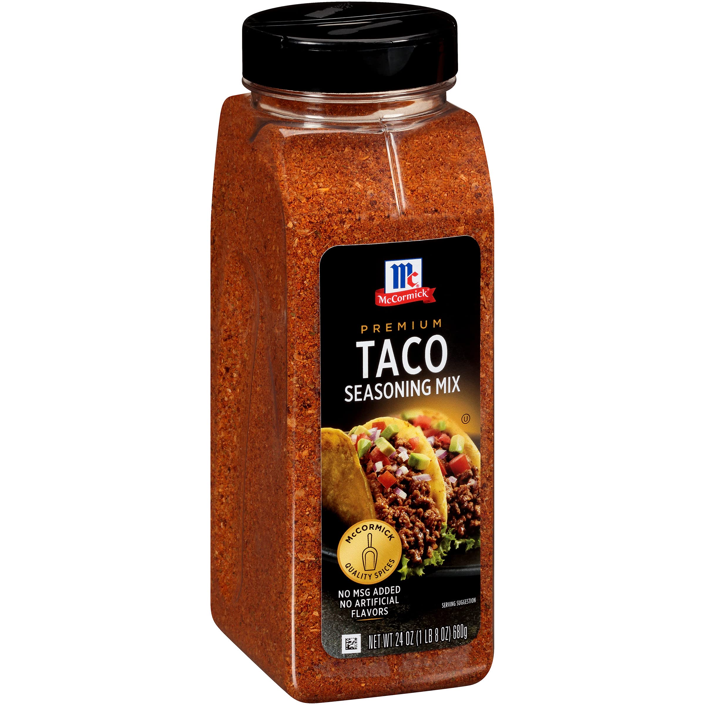 24-Oz McCormick Premium Taco Seasoning Mix $5.92 w/ S&S + Free Shipping w/ Prime or on Orders $35+