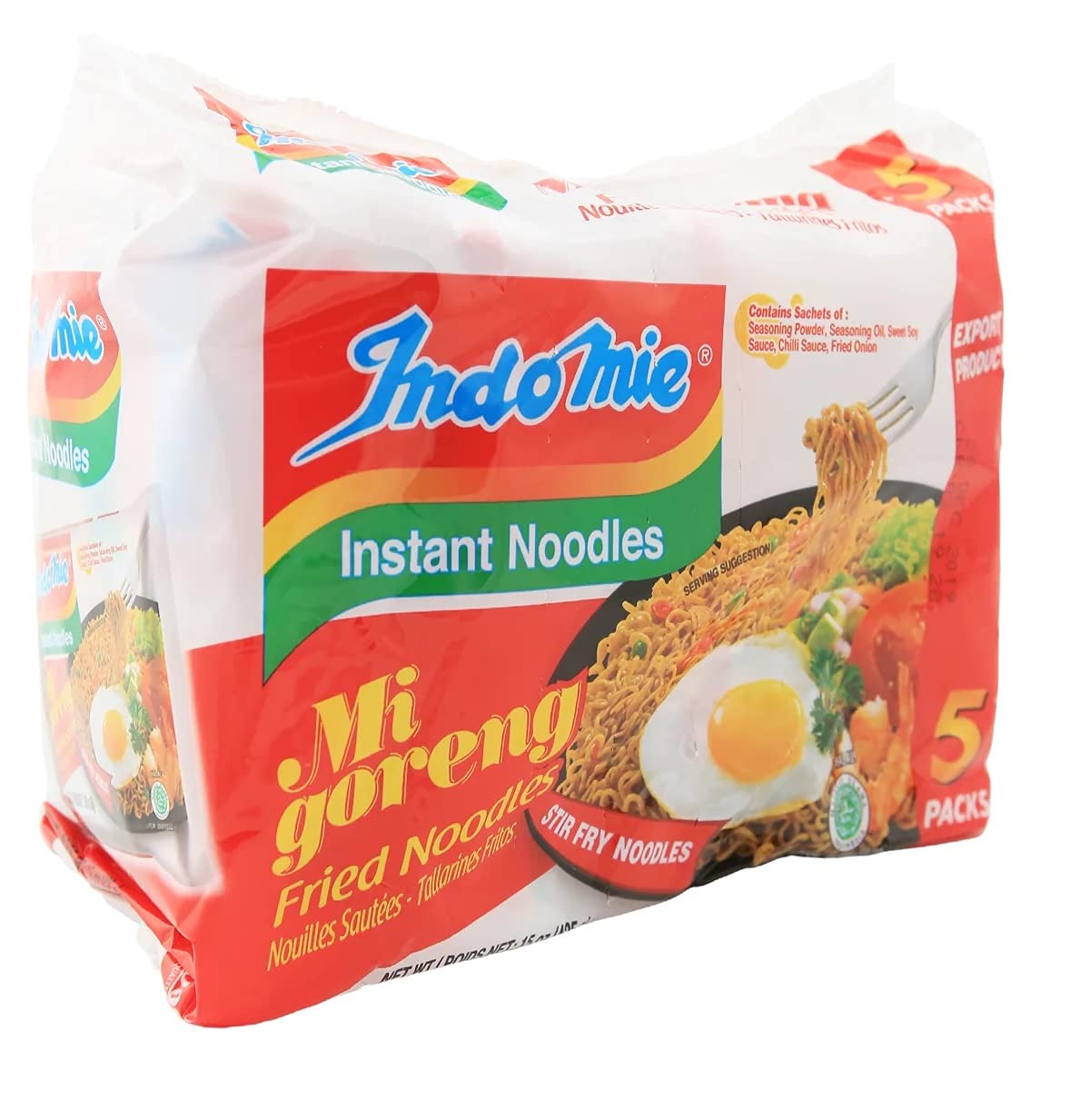 30-Count Indomie Mi Goreng Instant Stir Fry Noodles (Original Flavor) $15.68 w/S&S + Free Shipping w/ Prime or on $35+