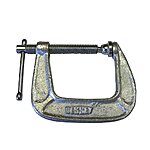 1.5&quot; Bessey Drop Forged Galvanized C-Clamp $2.45 + Free Shipping w/ Prime or on $25+