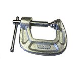 1&quot; Bessey Drop Forged Galvanized C-Clamp $2.45 + Free Shipping w/ Prime or on $25+