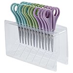 12-Pack ECR4Kids Classroom Scissors (Pointed Tip, Assorted Colors) $5.27 + Free Shipping w/ Prime or on $25+