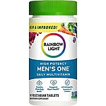 90-Count Rainbow Light Men's Multivitamin Daily Tablets $14.69, &amp; More w/ S&amp;S + Free Shipping w/ Prime or $35+