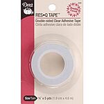 3/4" x 5-Yards Dritz Res-Q Double-Sided Adhesive Tape (Clear) $1