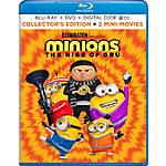 Minions: The Rise of Gru Collector's Edition (Blu-ray + DVD + Digital) $7.50 + Free Shipping w/ Prime or on $35+
