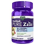 42-Count Vicks ZzzQuil Pure Zzzs Melatonin + Ashwaganda Gummies (Blackberry Vanilla) $7.27 + Free Shipping w/ Prime or on Orders $35+
