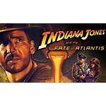 Indiana Jones Games (PC Digital Download): Emperor's Tomb, Fate of Atlantis, Last Crusade &amp; More $1.25 Each