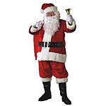 Rubies Men's Regal Plush Santa Suit (Red/White, Various Sizes) $28.94 + Free Shipping w/ Prime or on $35+