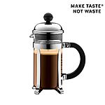 Bodum: Bistro Electric Burr Coffee Grinder or 1-Liter Gooseneck Electric Water Kettle $36 &amp; More + Free Shipping