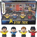 4-Pack Fisher-Price Little People Collector Star Trek Special Edition Figure Set $12