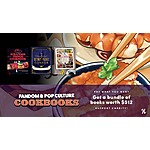 35-Book Unofficial Cookbooks Bundle: Studio Ghibli, Super Mario, Harry Potter, &amp; More (PDF Digital Download) $18