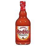 23-Oz Frank's RedHot Original Cayenne Pepper Hot Wing Sauce $3.01 + Free Shipping w/ Prime or on $35+