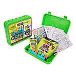 50-Piece Crayola Neon Art Case: Glow in the Dark Art Set w/ Neon Paint, Neon Markers, &amp; Crayons $11.49 + Free Shipping w/ Prime or on $35+