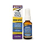 1-Oz Natural Path Silver Wings 150ppm Colloidal Silver Herbal Tincture Spray w/Echinacea &amp; Oregano $6.62 w/S&amp;S + Free Shipping w/ Prime or on $35+