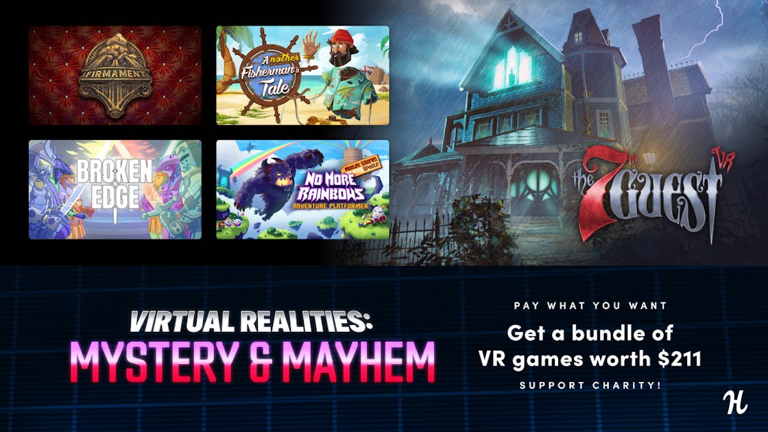 8-Game VR Mysteries & Mayhem Bundle (PC Digital Download) $20