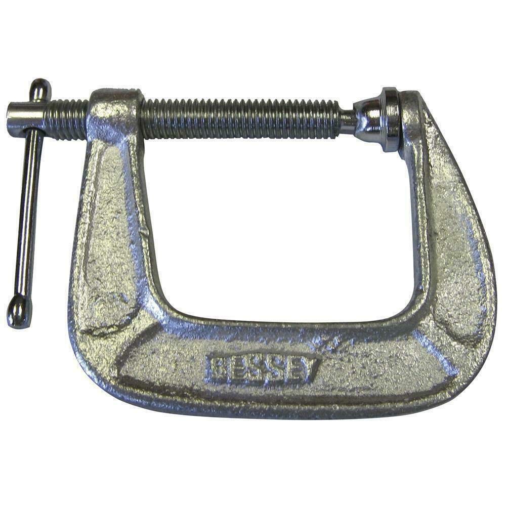 1.5" BESSEY Drop Forged Galvanized C-Clamp $2.47 + Free Shipping w/ Prime or on $35+