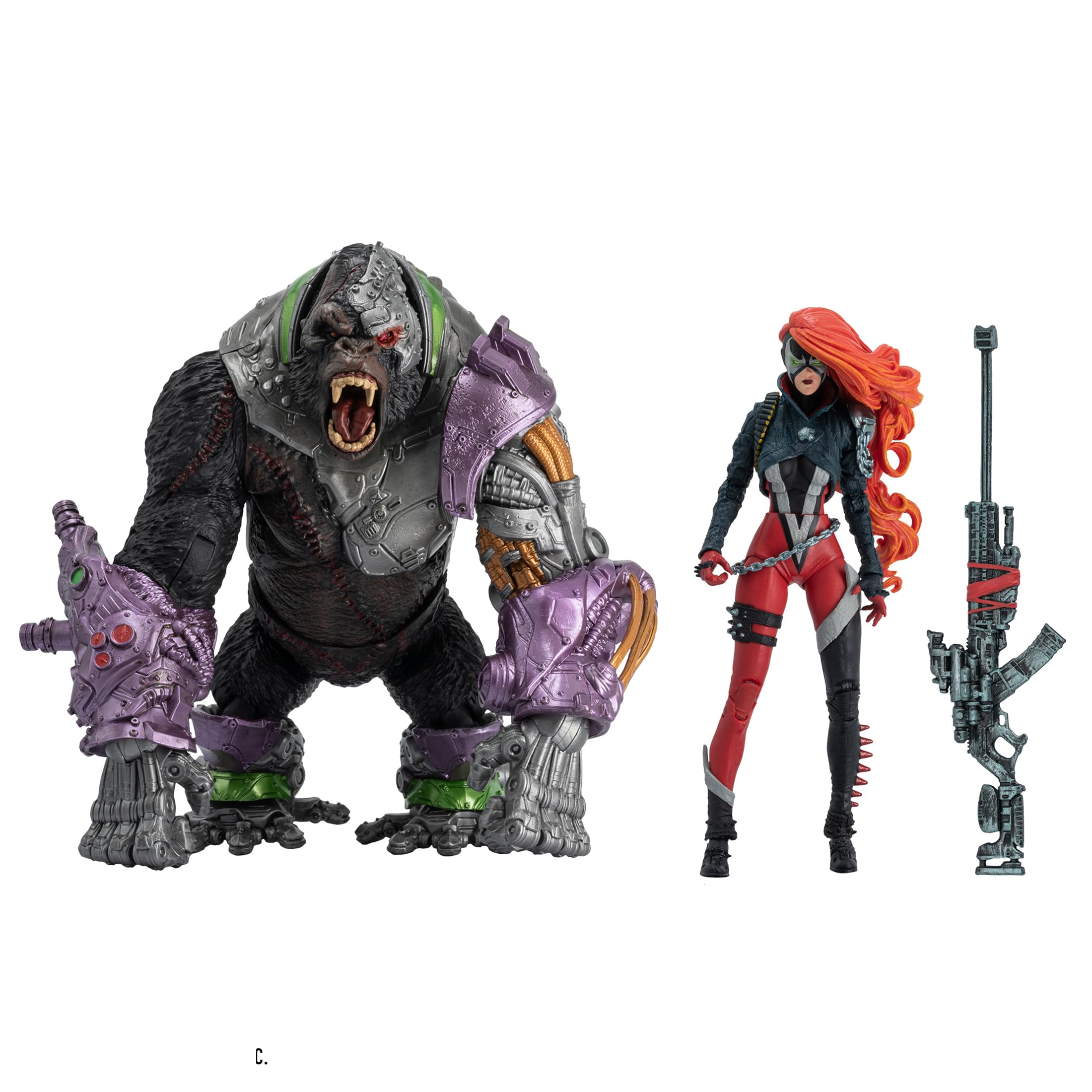 2-Pack 7" Scale McFarlane Toys Gold Label Spawn She-Spawn & Cygor Action Figures $24 + Free Shipping w/ Prime or on $35+